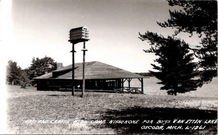 YMCA Camp Nissokone - Vintage Postcard